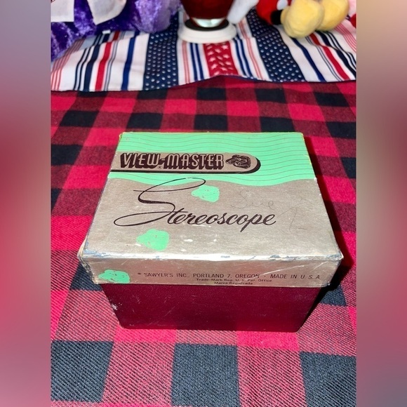 Vintage 1949 Sawyer StereoScope Viewmaster comes with three slides multiple pics - Picture 2 of 5